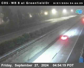 WB 8 at Greenfield Street