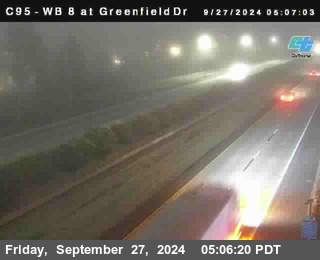 WB 8 at Greenfield Street