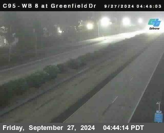 WB 8 at Greenfield Street