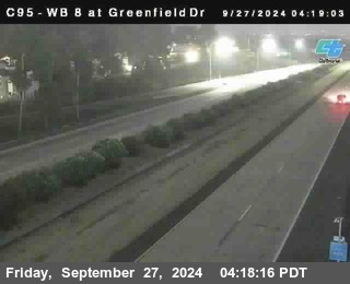 WB 8 at Greenfield Street