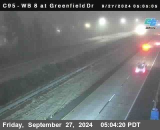 WB 8 at Greenfield Street