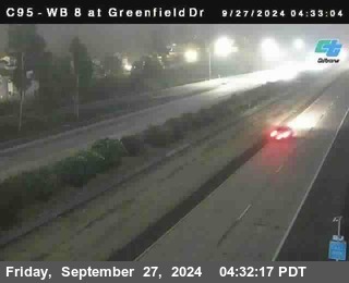 WB 8 at Greenfield Street