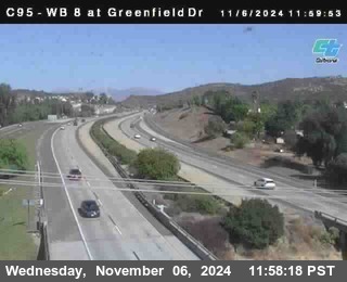 WB 8 at Greenfield Street