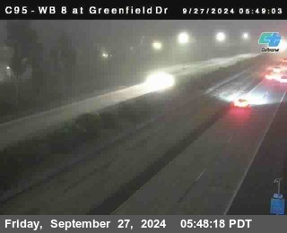 WB 8 at Greenfield Street