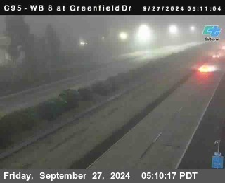 WB 8 at Greenfield Street