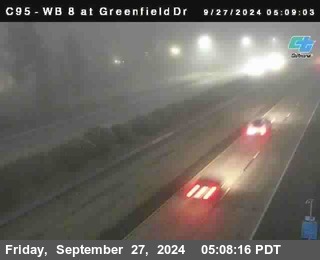 WB 8 at Greenfield Street