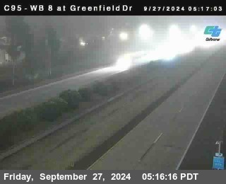 WB 8 at Greenfield Street