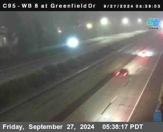 WB 8 at Greenfield Street