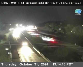 WB 8 at Greenfield Street