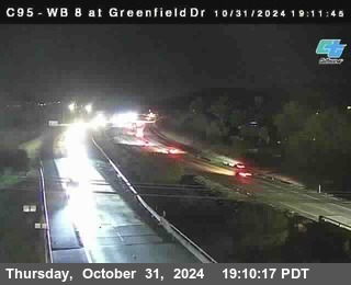 WB 8 at Greenfield Street