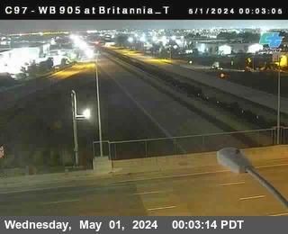 Traffic camera for (C097) I-905 : Britannia Top