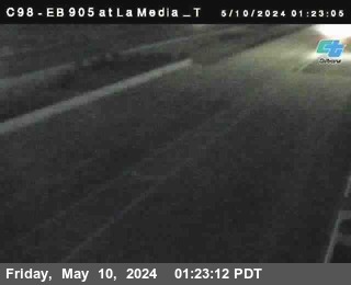 Timelapse image near (C 098) EB 905 : La Media T, San Diego 0 minutes ago