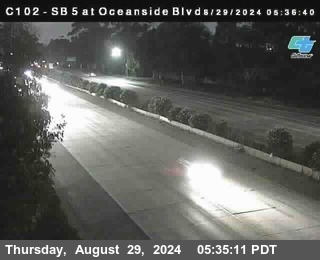 SB 5 at Oceanside Blvd