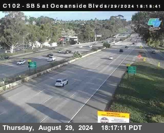 SB 5 at Oceanside Blvd