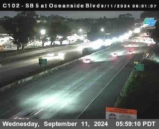 SB 5 at Oceanside Blvd