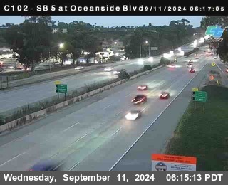 SB 5 at Oceanside Blvd