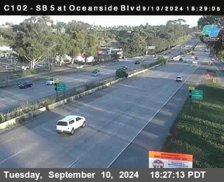 SB 5 at Oceanside Blvd