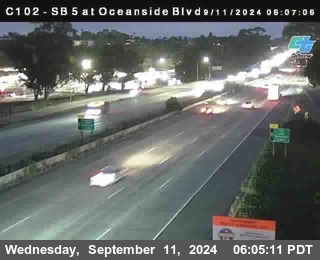 SB 5 at Oceanside Blvd