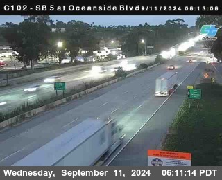 SB 5 at Oceanside Blvd