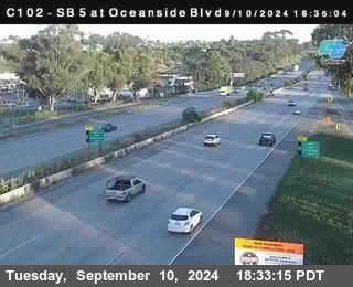 SB 5 at Oceanside Blvd