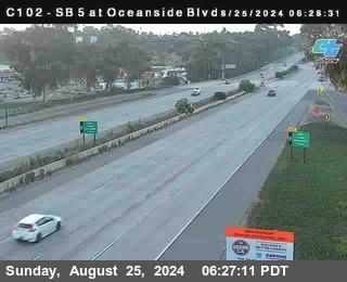 SB 5 at Oceanside Blvd