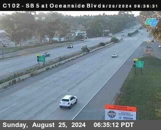 SB 5 at Oceanside Blvd