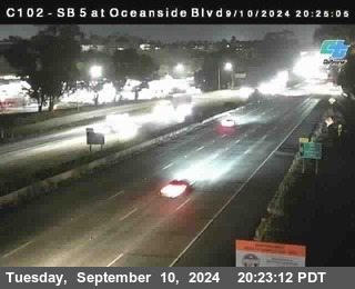 SB 5 at Oceanside Blvd