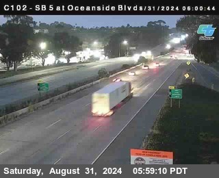 SB 5 at Oceanside Blvd