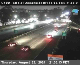 SB 5 at Oceanside Blvd