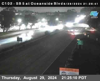 SB 5 at Oceanside Blvd