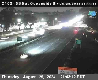 SB 5 at Oceanside Blvd