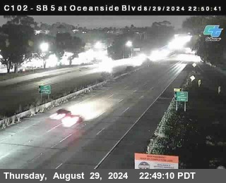 SB 5 at Oceanside Blvd