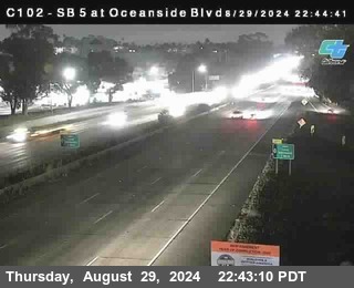 SB 5 at Oceanside Blvd