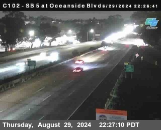 SB 5 at Oceanside Blvd