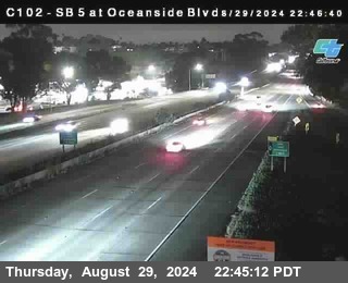 SB 5 at Oceanside Blvd