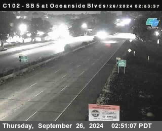 SB 5 at Oceanside Blvd