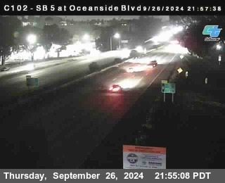 SB 5 at Oceanside Blvd