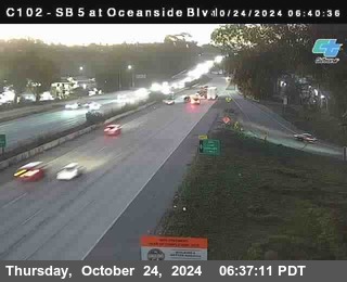 SB 5 at Oceanside Blvd