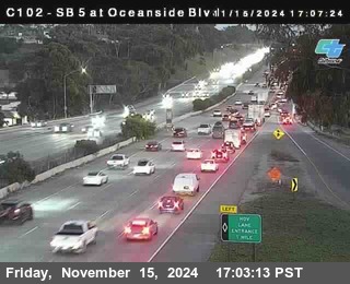 SB 5 at Oceanside Blvd