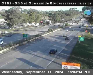 SB 5 at Oceanside Blvd