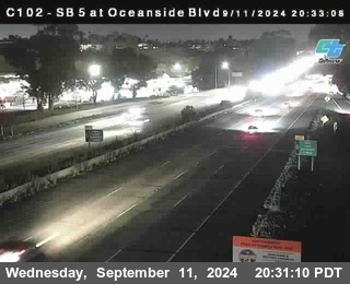 SB 5 at Oceanside Blvd