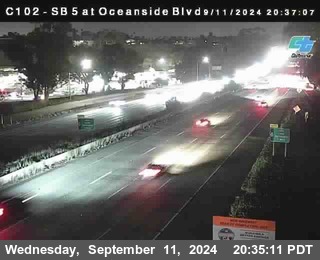 SB 5 at Oceanside Blvd