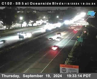 SB 5 at Oceanside Blvd