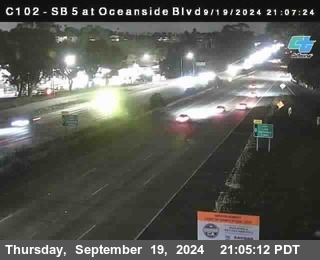 SB 5 at Oceanside Blvd