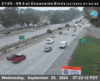 SB 5 at Oceanside Blvd