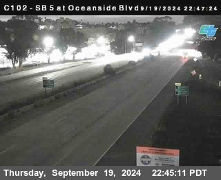 SB 5 at Oceanside Blvd