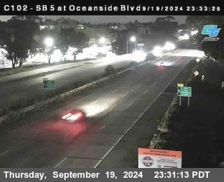 SB 5 at Oceanside Blvd