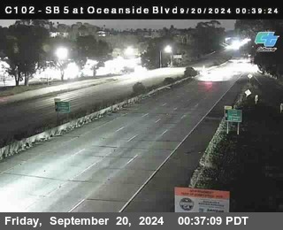 SB 5 at Oceanside Blvd