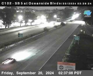 SB 5 at Oceanside Blvd