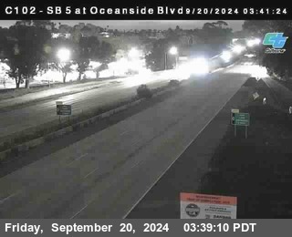 SB 5 at Oceanside Blvd